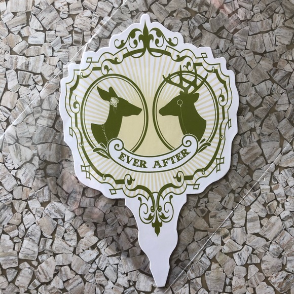 Treat Toppers Victorian Fancy cake topper wedding - Picture 2 of 2